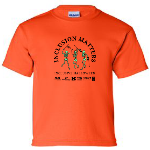 Youth Gildan Ultra Cotton Basic T-Shirt -- Orange