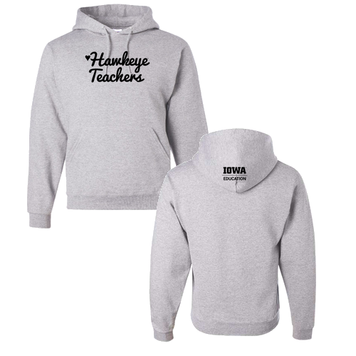 Jerzees 8 oz 50/50 Nublend Adult Hooded Sweatshirt -- Ash