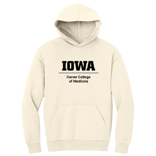 Printed CCOM Logo District V.I.T. Heavyweight Fleece Hoodie -- Griege