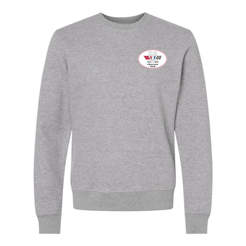 J. America BTB Fleece Crew -- Oxford
