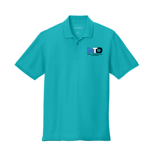 Port Authority Wearever Signature Pique Polo -- Aquamarine