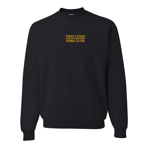Jerzees 8 Oz., 50/50 Nublend Fleece Crew -- Black