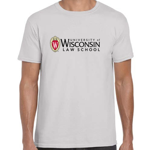 Gildan SoftStyle T-Shirt Ice Grey  Crest Logo