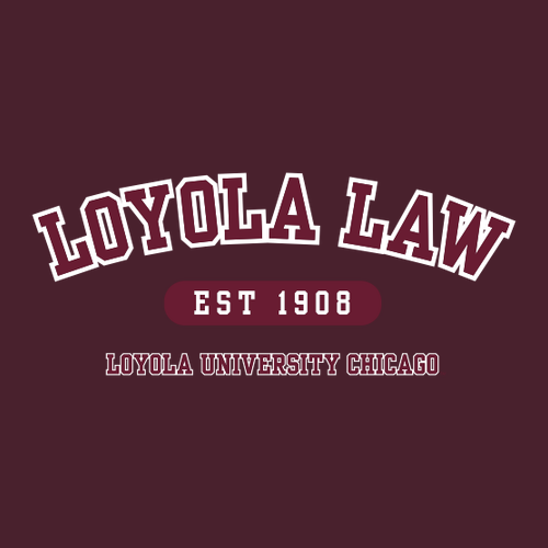 Loyola Law Performance Tee -- Athletic Maroon