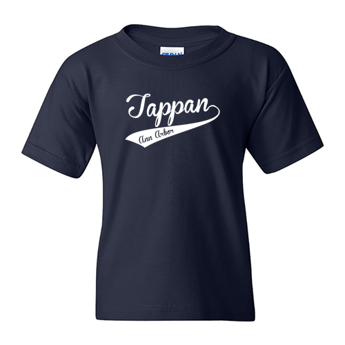 Youth Gildan Heavy Cotton Basic T-Shirt -- Navy