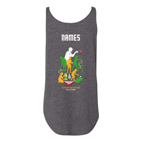 Next Level Ladies Festival Tank -- Charcoal