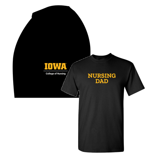 Gildan Heavy Cotton Basic T-Shirt -Nursing Dad- Black