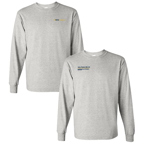 Gildan Heavy Cotton Longsleeve Basic T-Shirt -- Ash