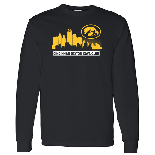 Gildan Heavy Cotton Longsleeve Basic T-Shirt -- Black