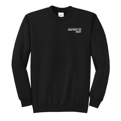 Port and Company Classic Crewneck Sweatshirt -- Jet Black