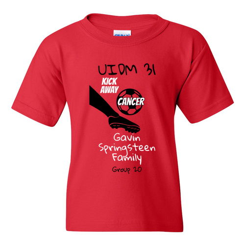 Gildan Heavy Cotton Basic Youth T-Shirt -- Red