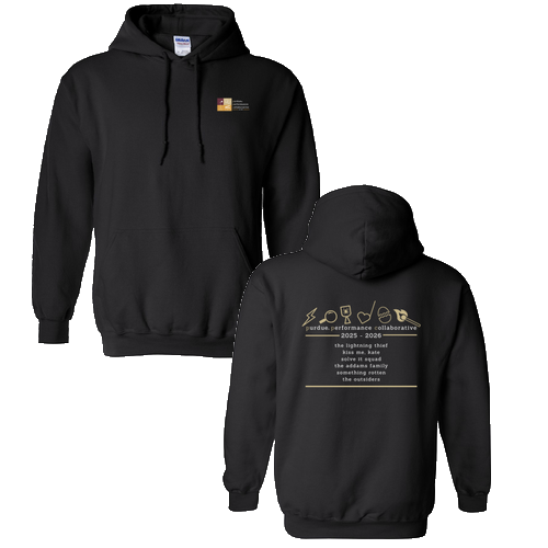 Gildan Heavy Blend Hooded Sweatshirt -- Black