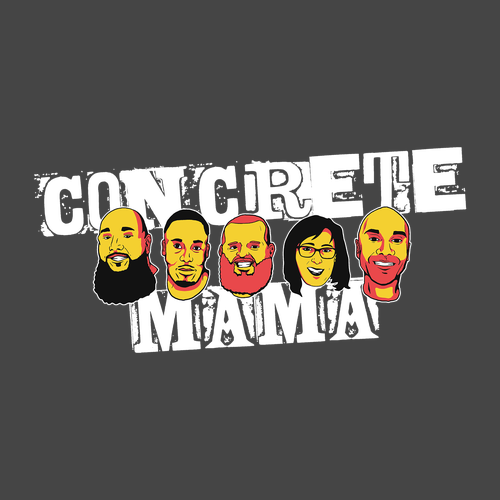 Comfort Color Lady's Heavyweight Boxy Tee (Faces) -- Pepper