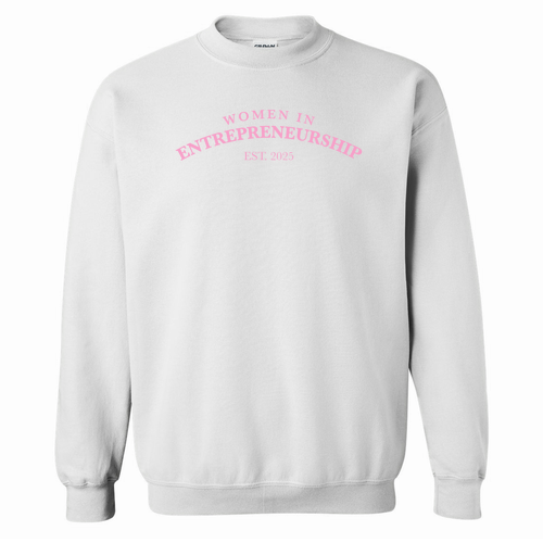 Gildan Heavy Blend Crew Neck Sweatshirt -- White