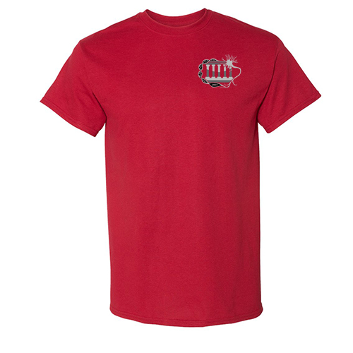 Gildan DryBlend 50/50 T-Shirt -- Sport Scarlet Red