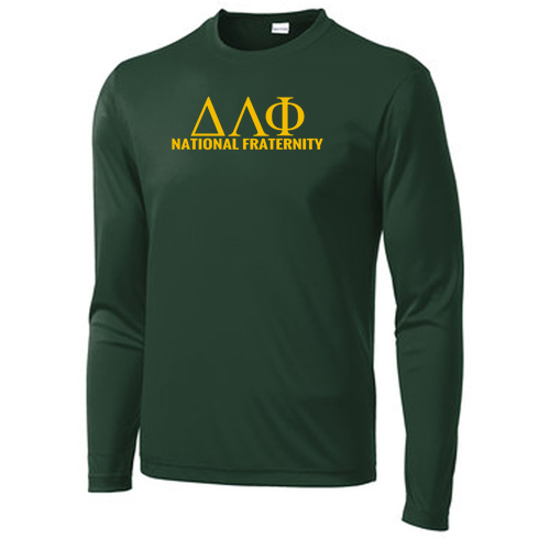 Sport Tek Long Sleeve Competitor -- Forest Green