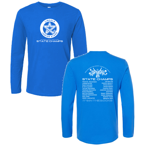 Gildan Softstyle Longsleeve T Shirt -- Royal