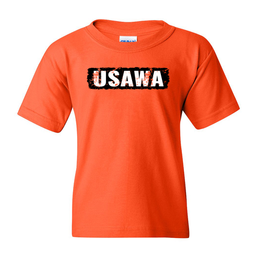 Youth Orange House Gildan Tee