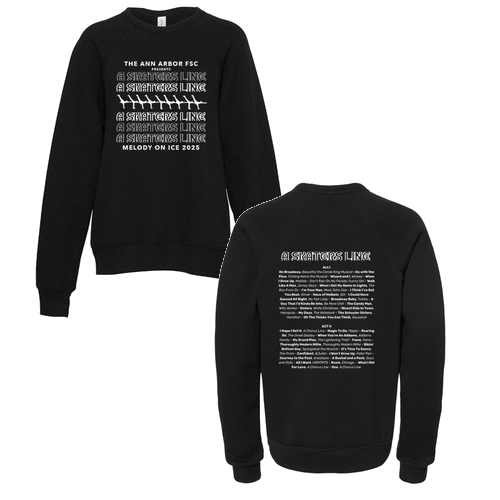 Youth Bella Canvas Soft Sponge Fleece Raglan Sweatshirt -- Black