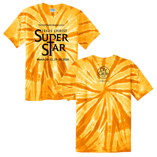 Port and Company Tie Dye Tee -- Gold