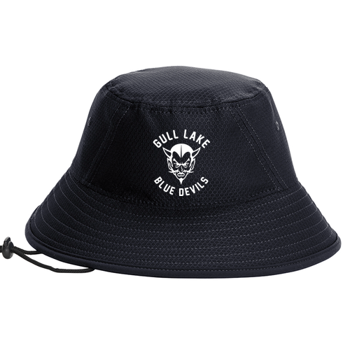 Embroidered New Era Hex Era Bucket Hat -- True Navy
