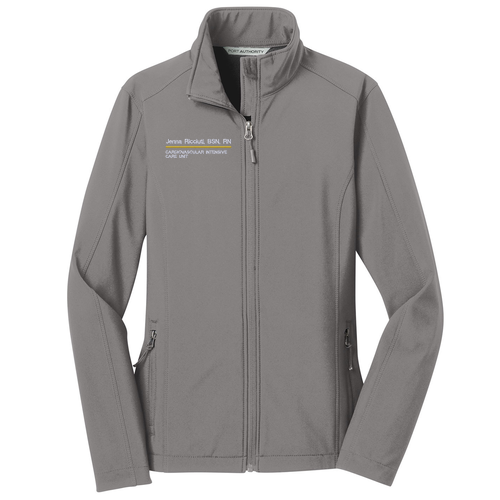 Port Authority Core Soft Shell Jacket -- Deep Smoke