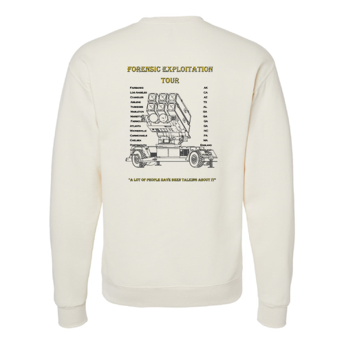 Jerzees 8 Oz., 50/50 Nublend Fleece Crew -- Sweet Cream Heather