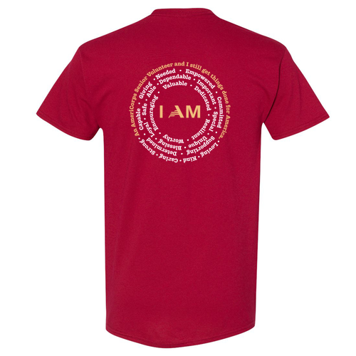 I Am Tee -- Cardinal
