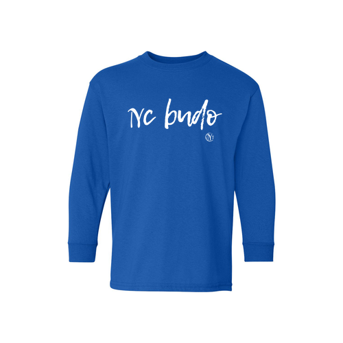 Youth Long Sleeve Shirt- Royal Blue