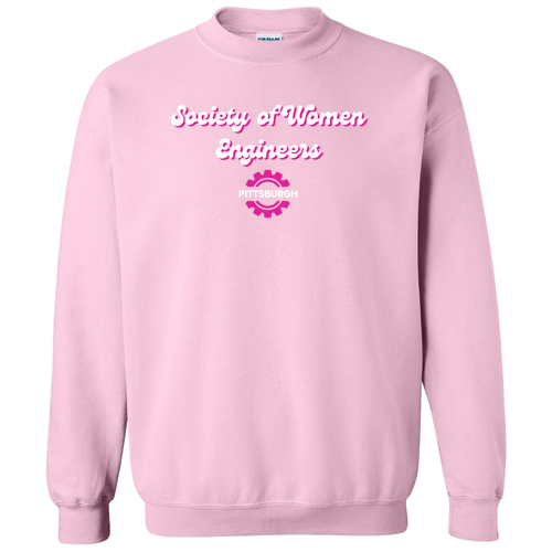 Gildan Heavy Blend Crew Neck Sweatshirt -- Light Pink