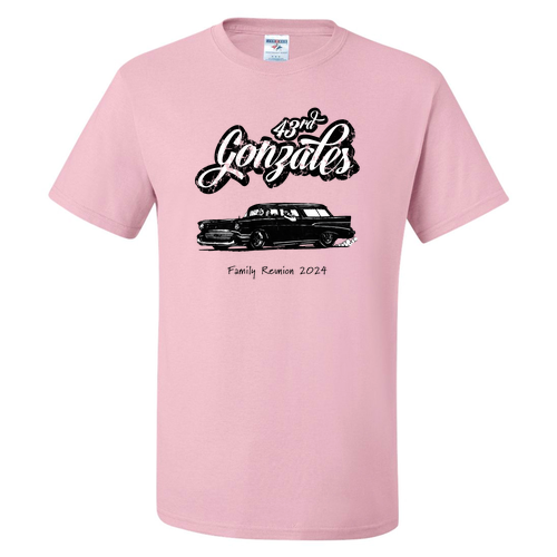 Jerzees Heavyweight 50/50 Adult T-Shirt -- Classic Pink