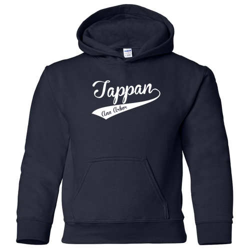 Youth Gildan Heavy Blend Hooded Sweatshirt -- Navy