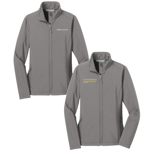 Port Authority Ladies Core Soft Shell Jacket -- Deep Smoke