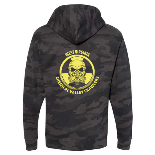 Independent Trading Midweight Hooded Sweatshirt -- Black Camo
