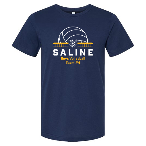 Mens/Unisex Bella Canvas Heather CVC T-Shirt -- Solid Navy Blend