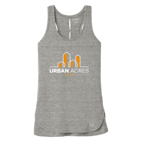 OGIO Ladies Luuma Tank -- Petrol Grey Heather