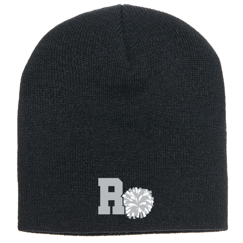 Yupoong Acrylic Knit Hat -- Black
