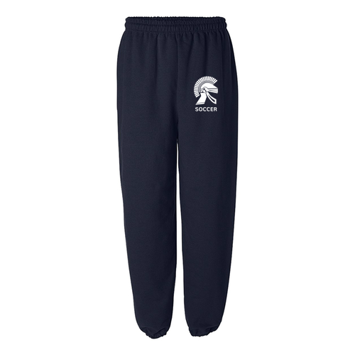 Gildan Elastic Bottom Sweatpants -- Navy