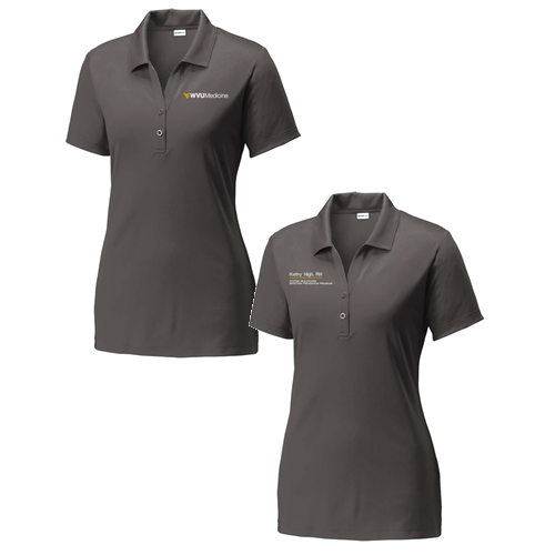 Sport-Tek  Ladies PosiCharge  Competitor  Polo -- Iron Grey
