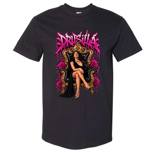 Drusilla Hammer Adult T-Shirt -- Black
