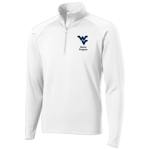 Sport Tek Sport Wick Stretch Half Zip Pullover -- White