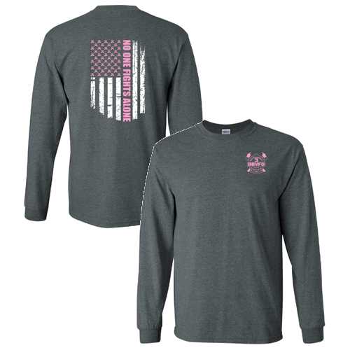 Gildan Heavy Cotton Longsleeve Basic T-Shirt -- Dark Heather