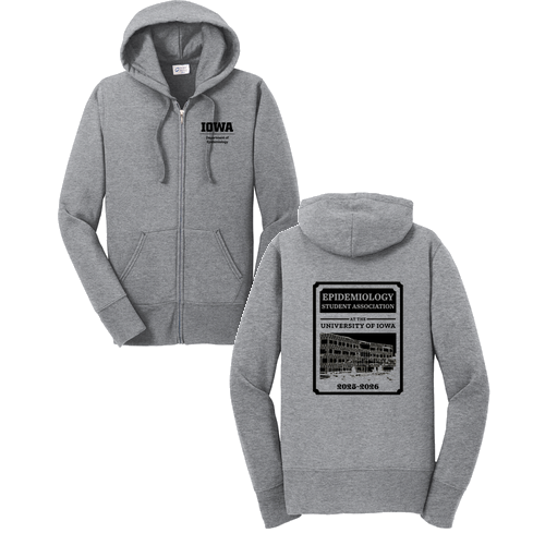 Port and Company Classic Full Zip Hooded Sweatshirt -- Athletic Heather