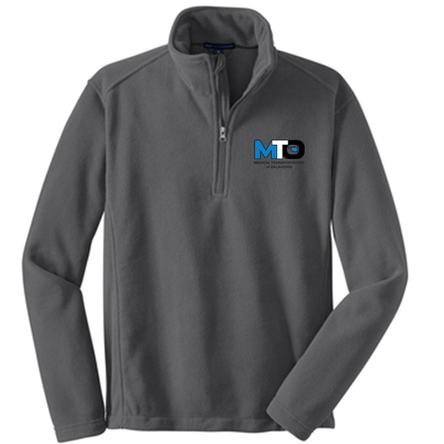 Unisex Port Authority Value Fleece 1/4 Zip Pullover -- Iron Grey up to a 6X size