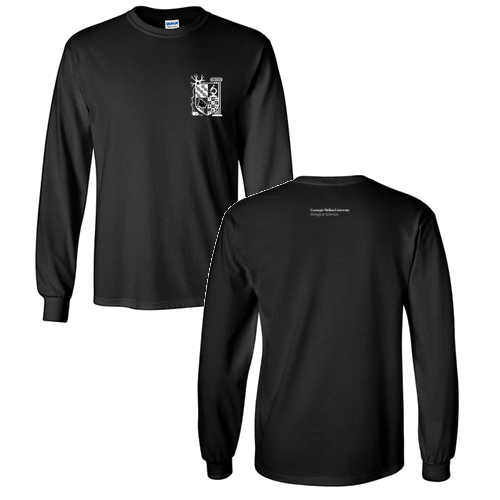 Gildan Ultra Cotton Longsleeve Basic T-Shirt -- Black