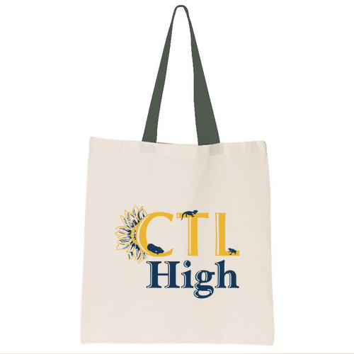 CTL High Tote -- Natural / Forest