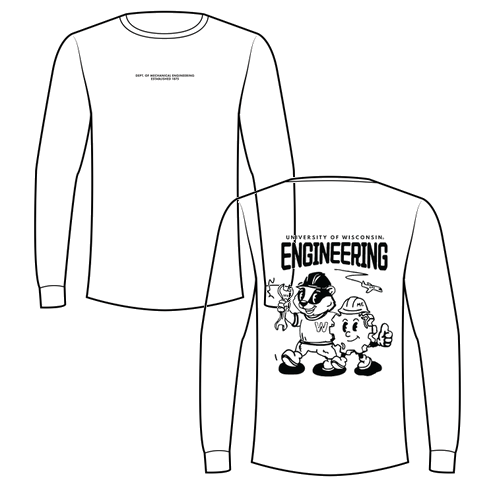 Gildan Heavy Cotton Longsleeve Basic T-Shirt -- White