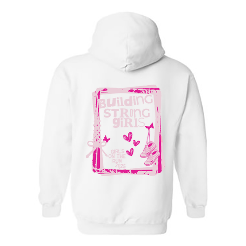 Gildan Heavy Blend Hooded Sweatshirt -- White