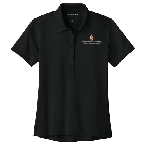Port Authority Women’s Wearever Performance Pique Polo -- Deep Black