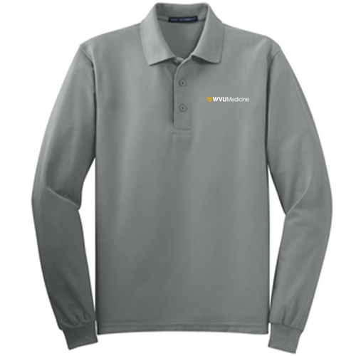Port Authority Long Sleeve Sport Shirt -- Cool Grey